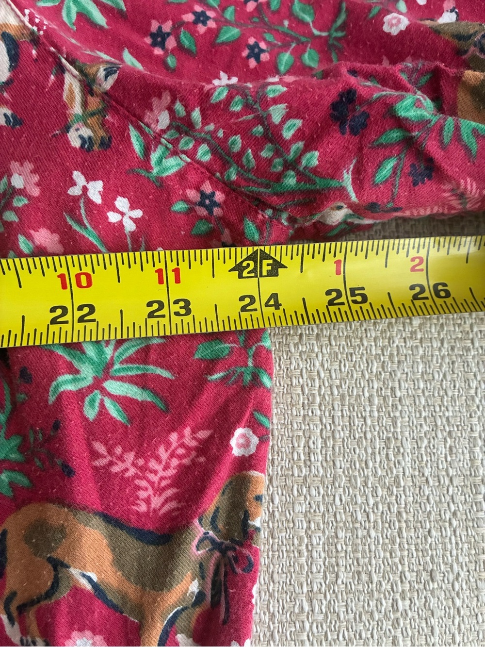PRINTFRESH Pajamas Women’s 2X Happy Howlidays Dog Christmas Print Top Only - Picture 8 of 11